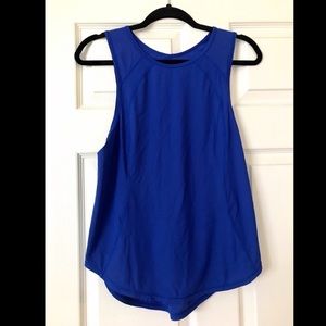 Lululemon Blue Sculpt Tank